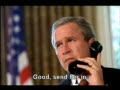 Conversation between George Bush and Condoleeza Rice